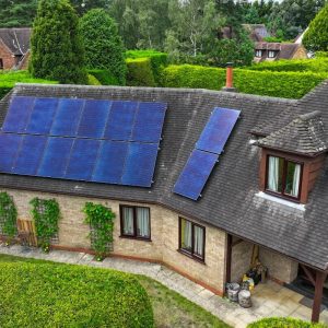 Solar System on a Rural Home
