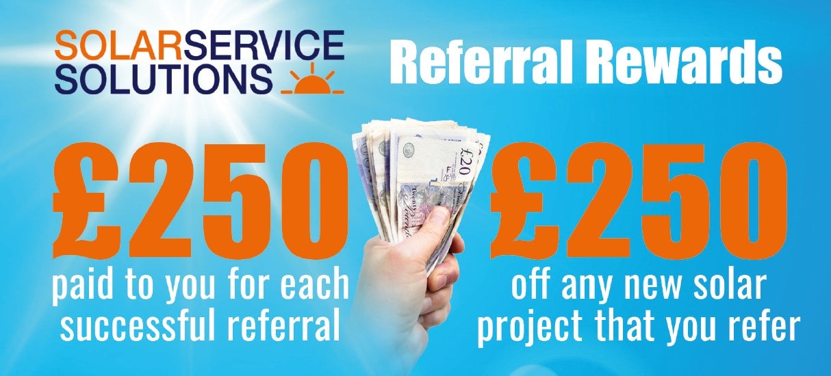 solar service refer a friend scheme