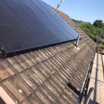 Solar Panels On Roof Installation