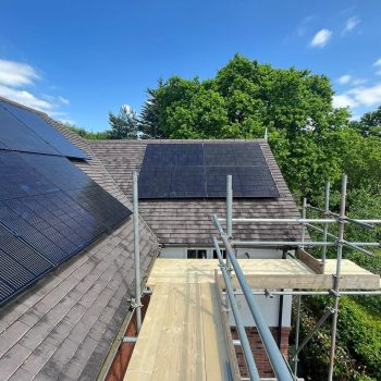 Installed On Roof Solar Panels