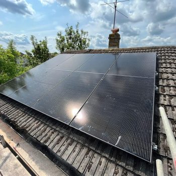 Solar PV On a Roof in the UK