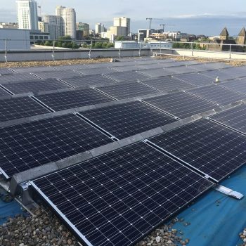 commercial flat roof solar panels