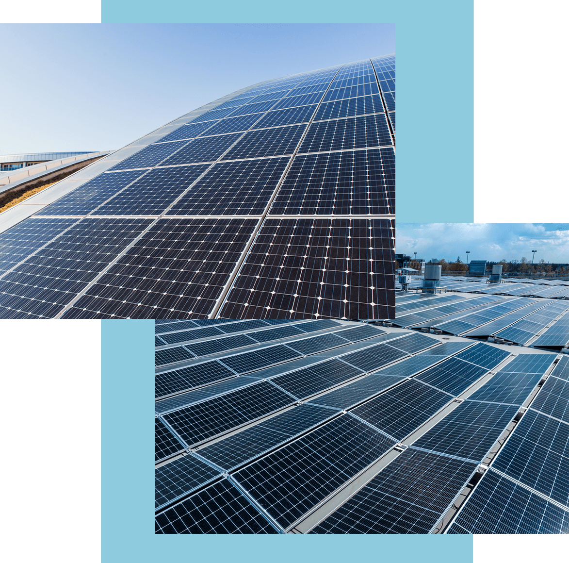 solar pv panels on commercial facility