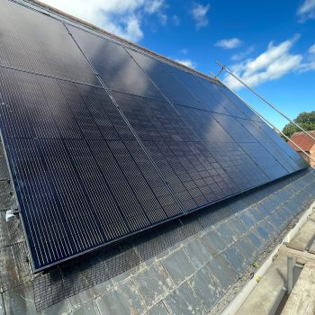 solar panels on roof in Taunton